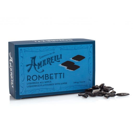 Rombetti Liquirizia Dura Aromatizzata All'Anice 100g Scatoletta -2