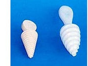 Apribocca a Vite in Plastica Utilizzabile per Procedure di Pronto Soccorso Respiratorio in Pazienti Folgorati-0