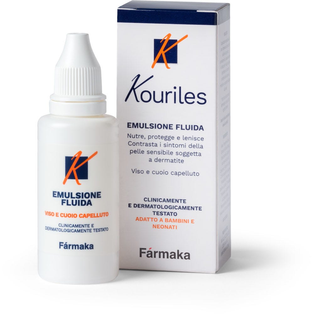 Kouriles Emulsione Fluida Viso E Cuoio Capelluto 30ml-5