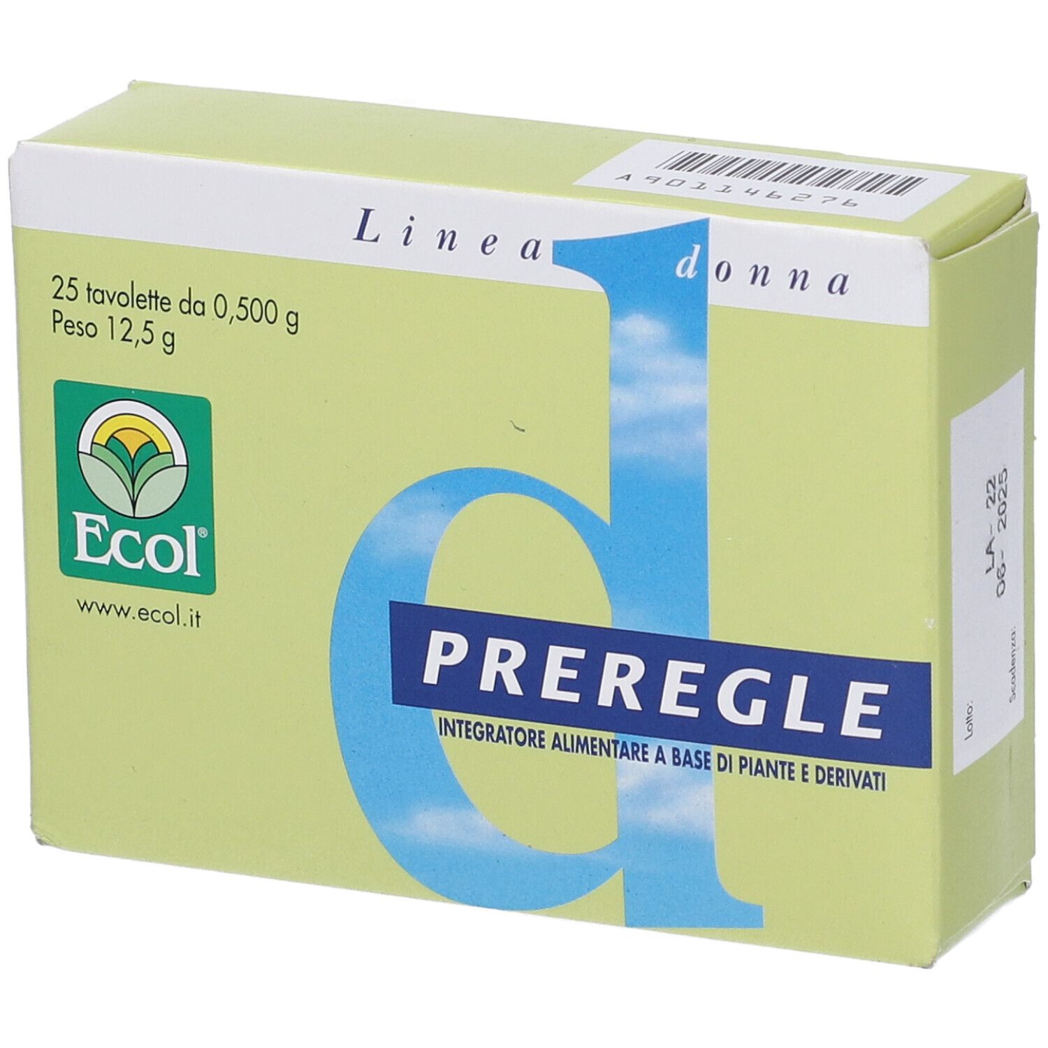 Preregle 25 Tavolette