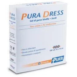 Pura Dress Garza Idrofila 10x10cm 100 Pezzi-2