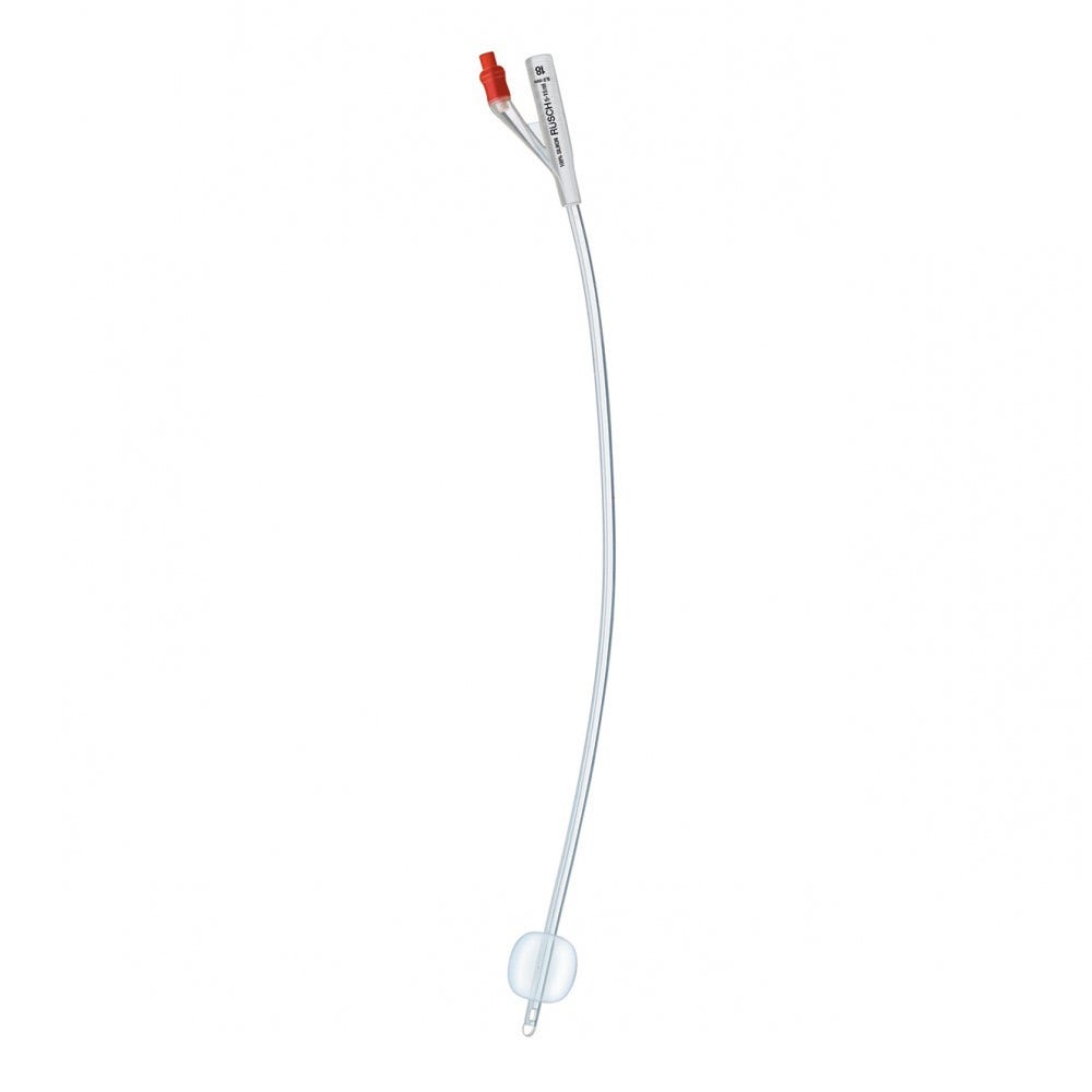 Brillant Plus Foley Catetere Vescicale Adulti 2 Via No Scanalature CH18 41cm Silicone 1 Pezzo-4
