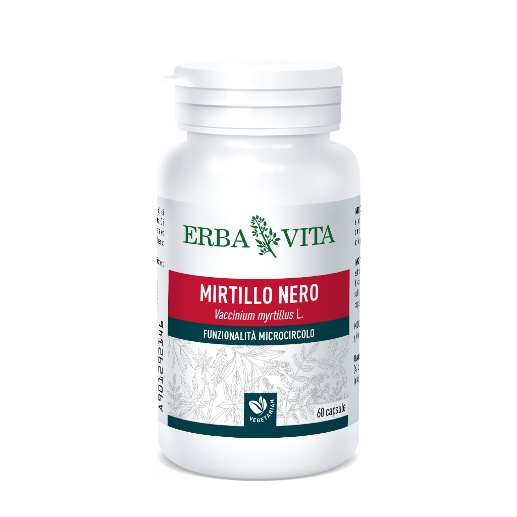 Erba Vita Mirtillo Bacche 60 Capsule  - 4