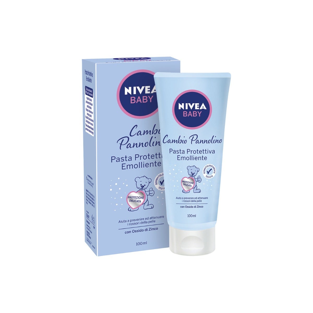 Nivea Baby Cambio Pannolino Pasta Protettiva Emolliente100ml-3