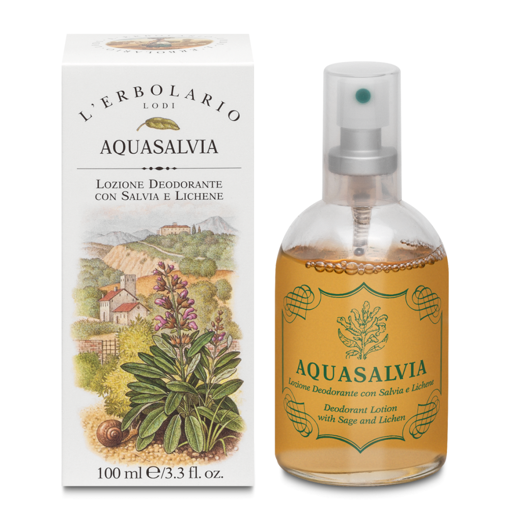 L'Erbolario Aquasalvia Lozione Deodorante 100ml-2