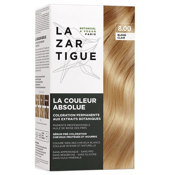 La Zar Tigue Absolue Colorante Capelli 8.00 Biondo Chiaro  - 1
