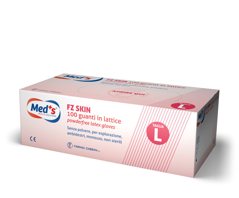 Guanto Skin Lattice Senza Polvere Misura Small 100 Pezzi
