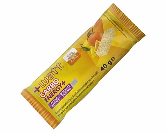 +Watt Carbo Energy+ Barretta Energetica Albicocca 40g-2