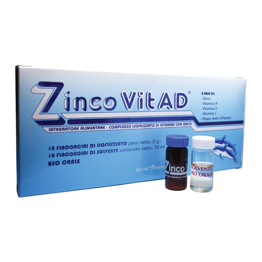 Zinco Vit AD 10+10 flaconcini