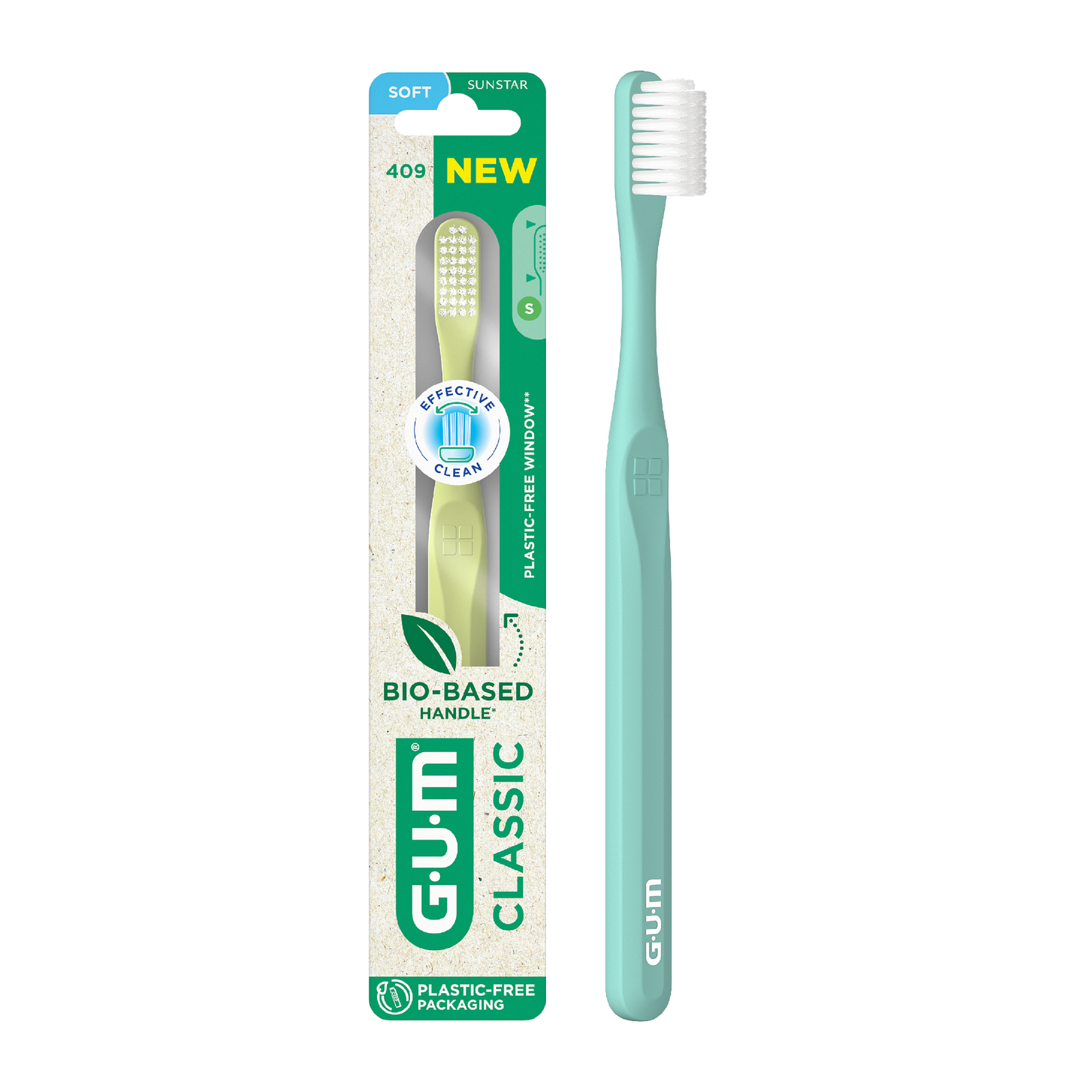 Gum Classic 411 Spazzolino Morbido 1 Pezzo