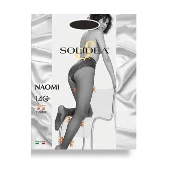Solidea Naomi Collant 140 Denari Compressione Graduata Colore Nero Taglia 4XL 1 Paio-1