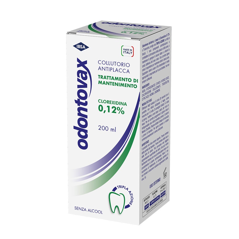 Odontovax Collutorio Clorexidina 0,12% 200ml-2