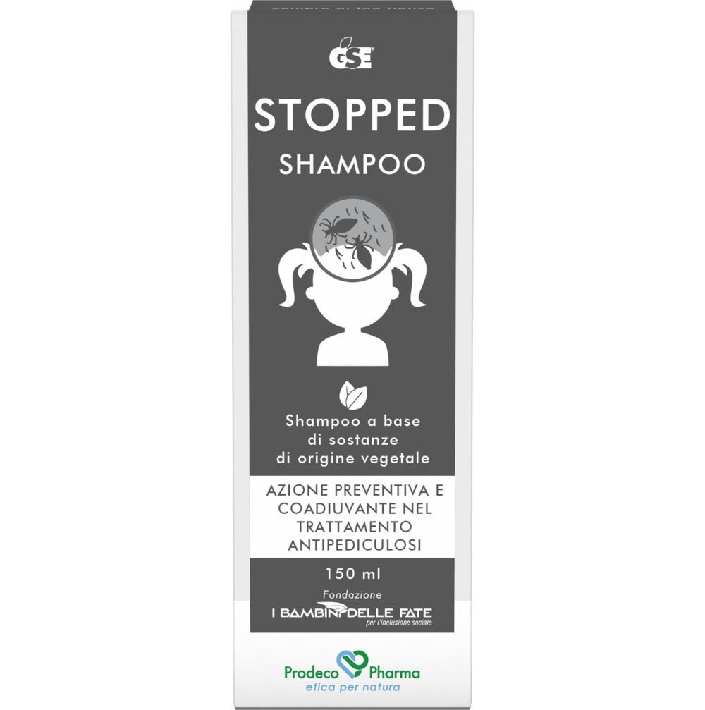 Gse Stopped Shampoo Trattamento Antipediculosi 150ml-2