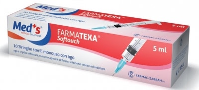 Meds Farmatexa Siringa 5ml Con Ago N.12 Gauge 22-2