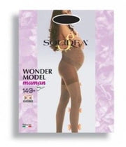 Solidea Collant Wonder Model Maman 140 Denari Sheer Colore Nero Taglia XL-1