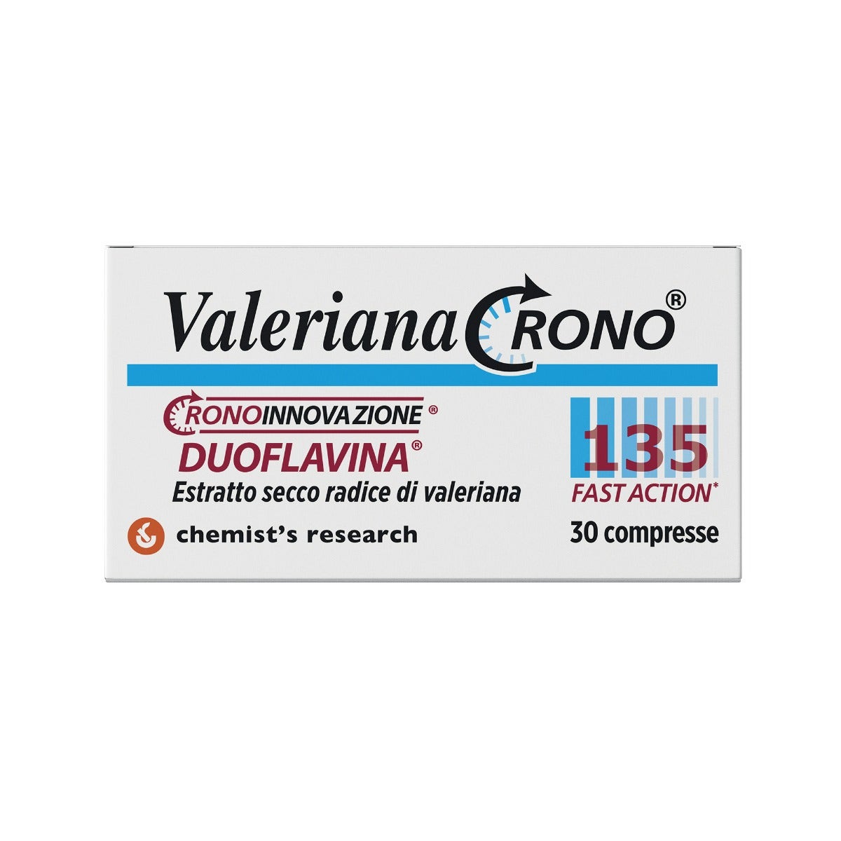 Valeriana Crono 135 Fast Action 30 Compresse-3