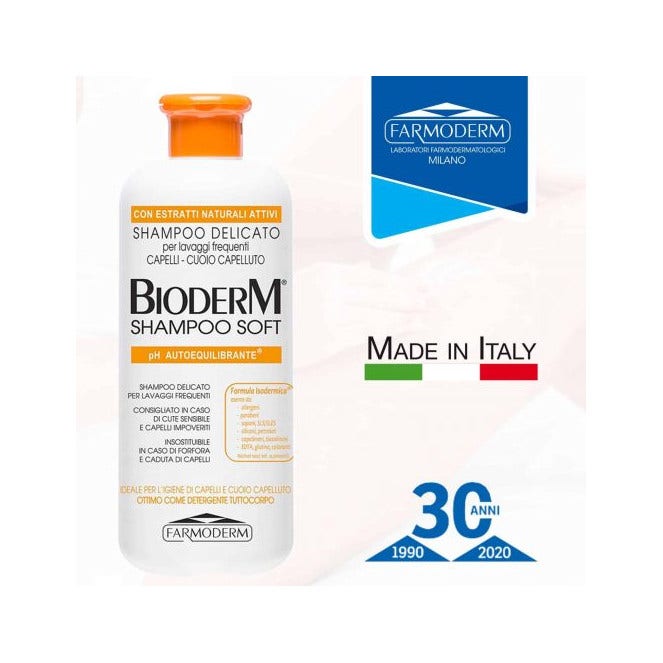 Bioderm Shampoo Soft Shampoo Delicato 1000ml-6