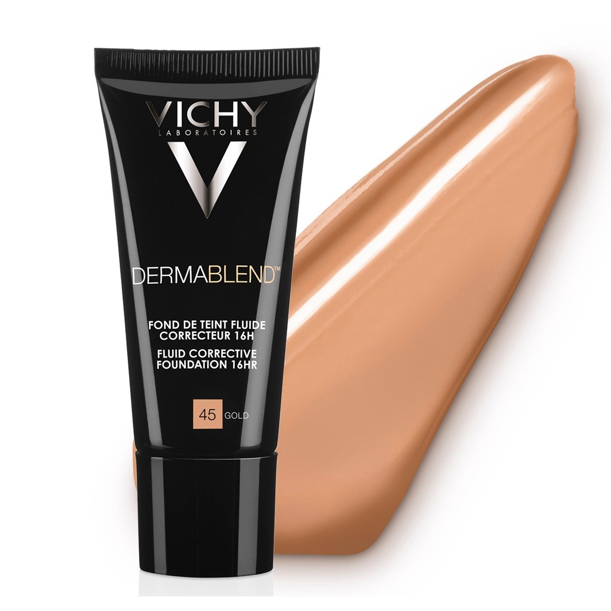 Vichy Dermablend Fondotinta Fluido Coprente Tonalità 45 30ml SPF35-7