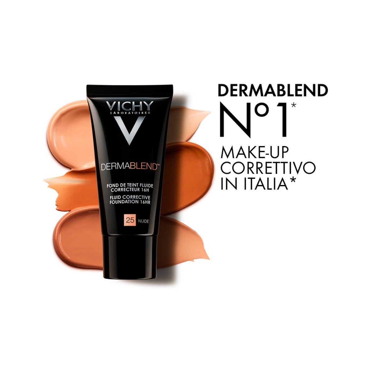 Vichy Dermablend Fondotinta Fluido Coprente Tonalità 45 30ml SPF35-8