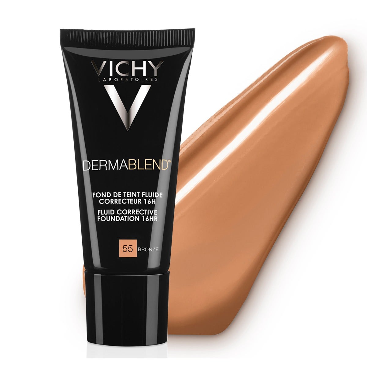Vichy Dermablend Fondotinta Fluido Coprente Tonalità 55 30ml SPF35-5