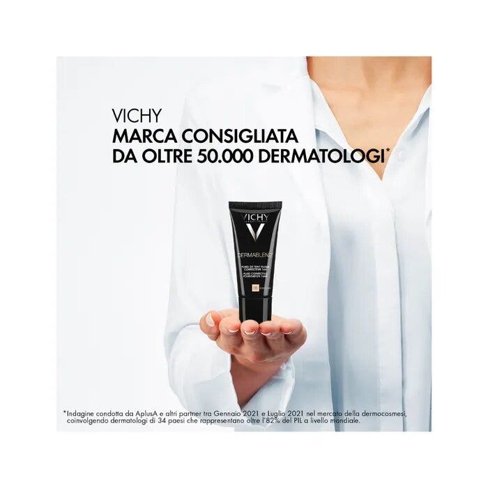 Vichy Dermablend Fondotinta Fluido Coprente Tonalità 55 30ml SPF35-24