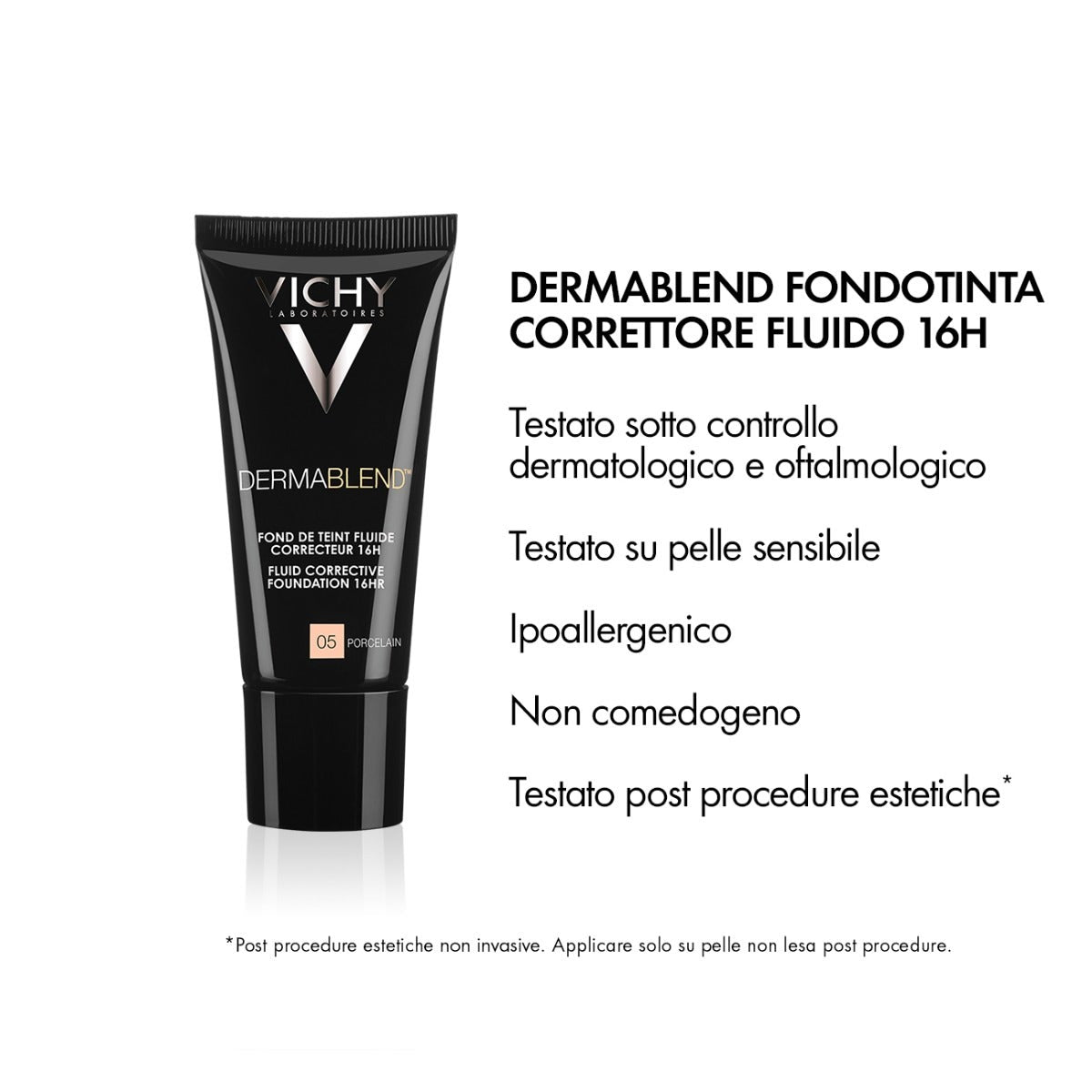 Vichy Dermablend Fondotinta Fluido Coprente Tonalità 55 30ml SPF35-9