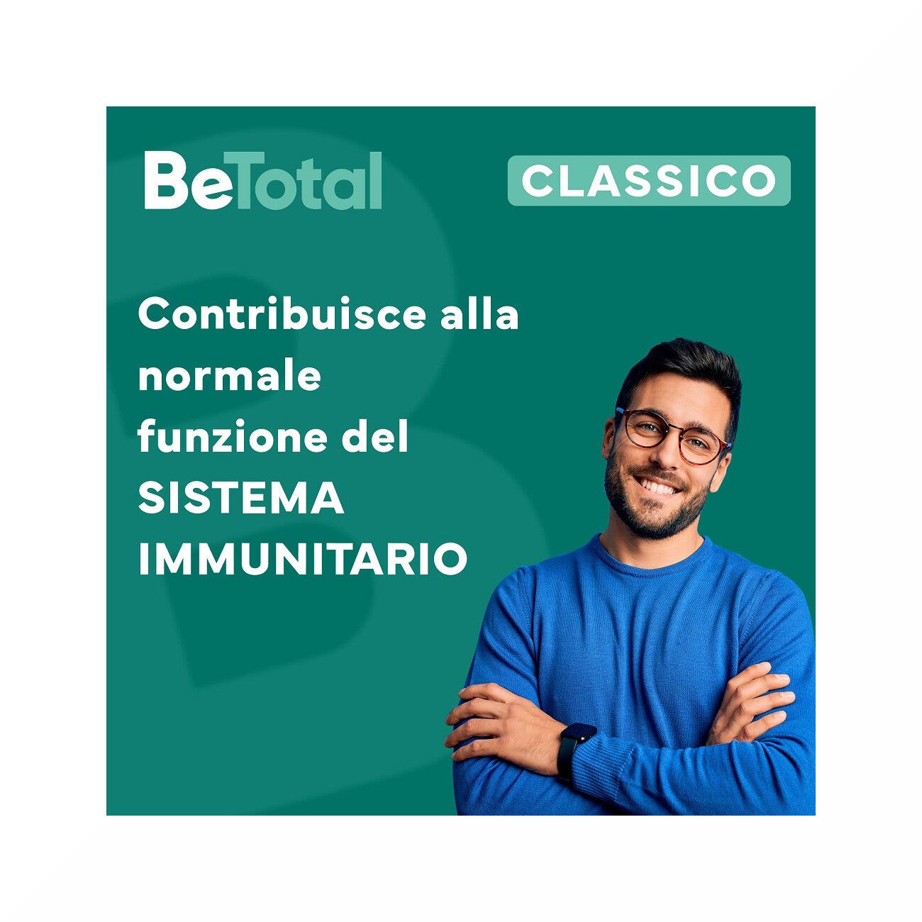 Be-Total Integratore Alimentare Vitamina B/B3/B12 Acido Folico Energia Per Adulti 20 Compresse-5