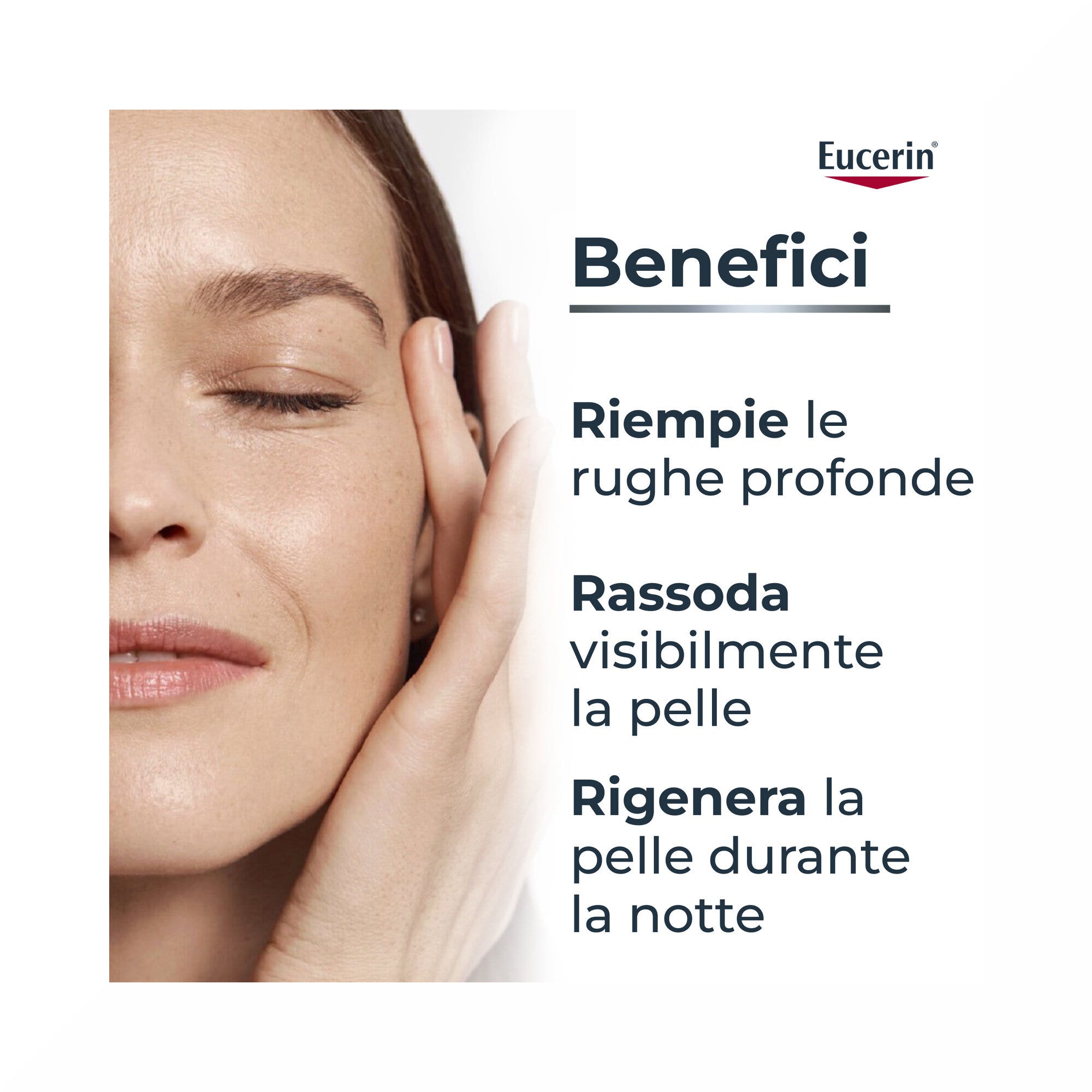 Eucerin Hyaluron Filler Notte Crema Viso 50ml-3