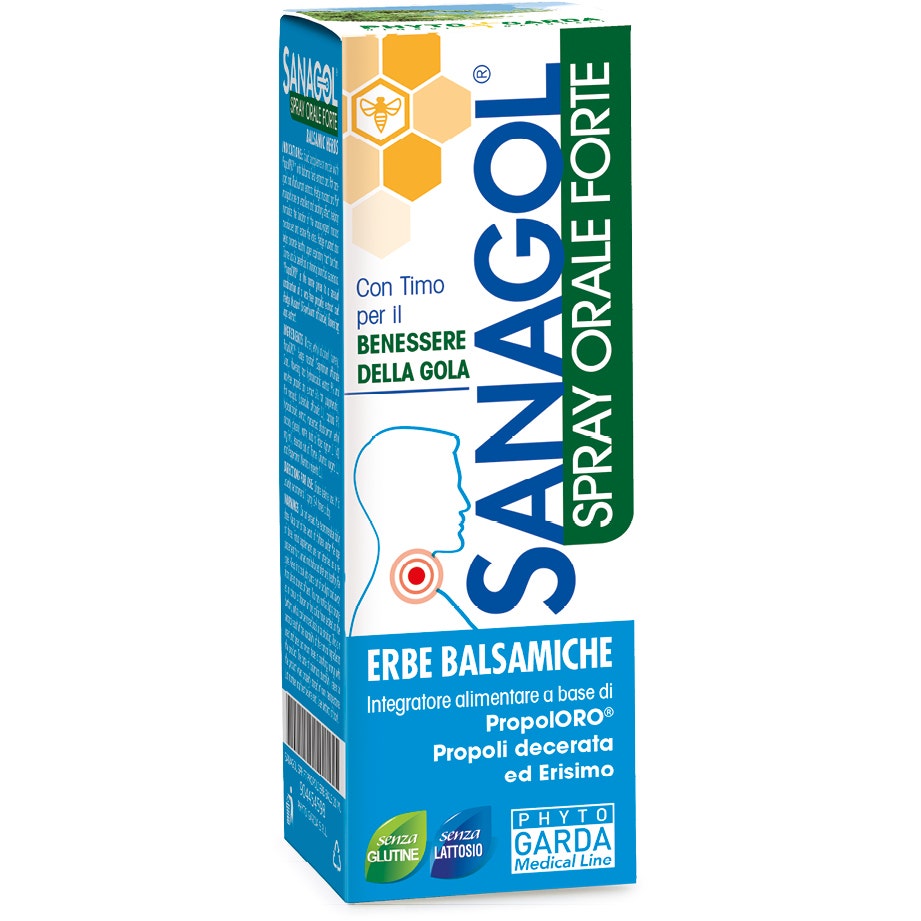 Sanagol Spray Forte Erbe Balsamiche 20ml        - 3