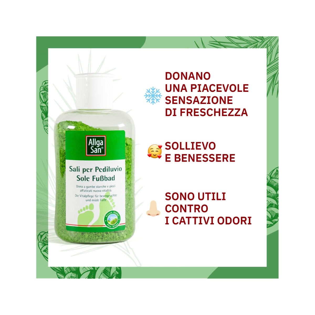 Allgasan Sali Pediluvio 350G-5