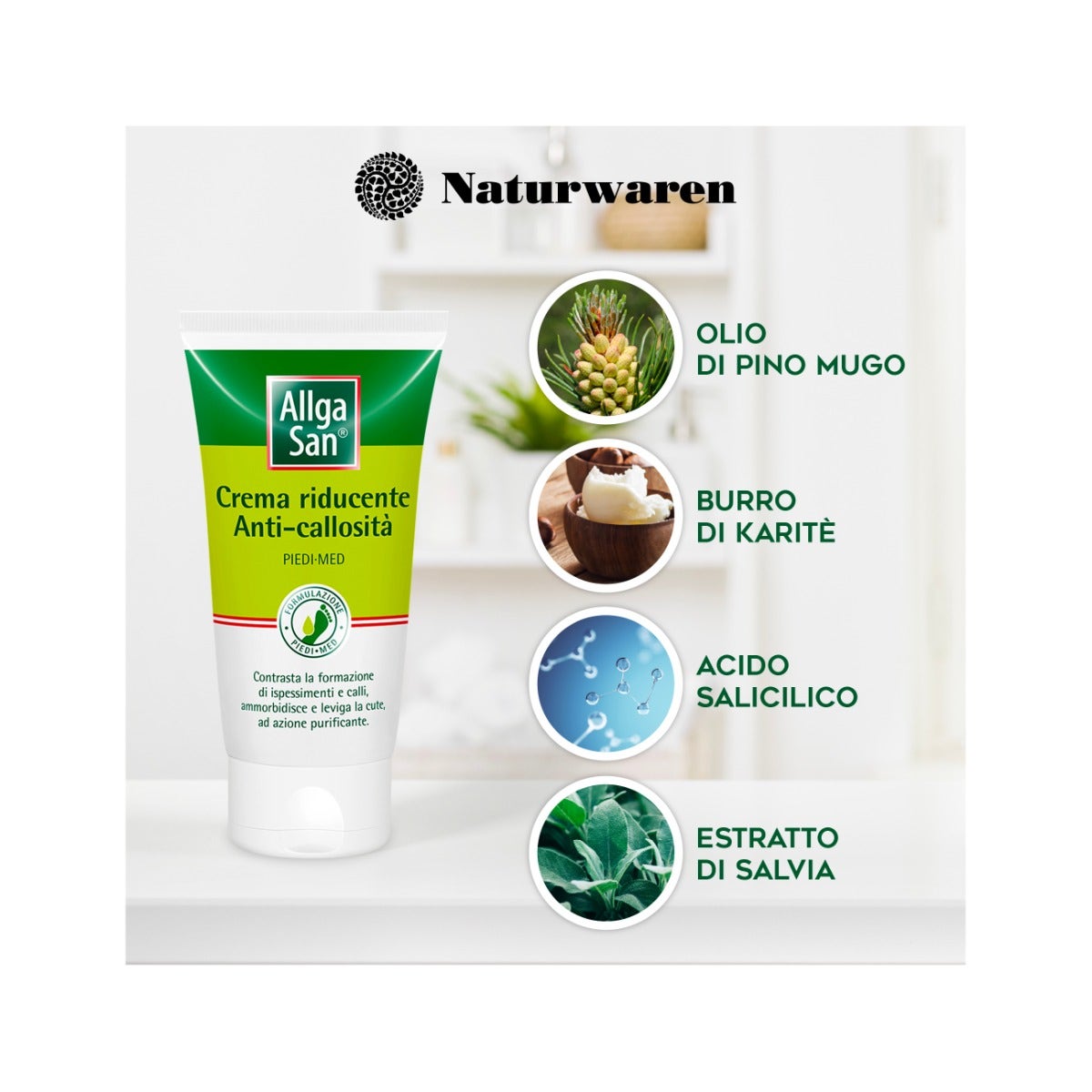 Allgasan Crema Riducente Anti-Callosita' 75ml-5