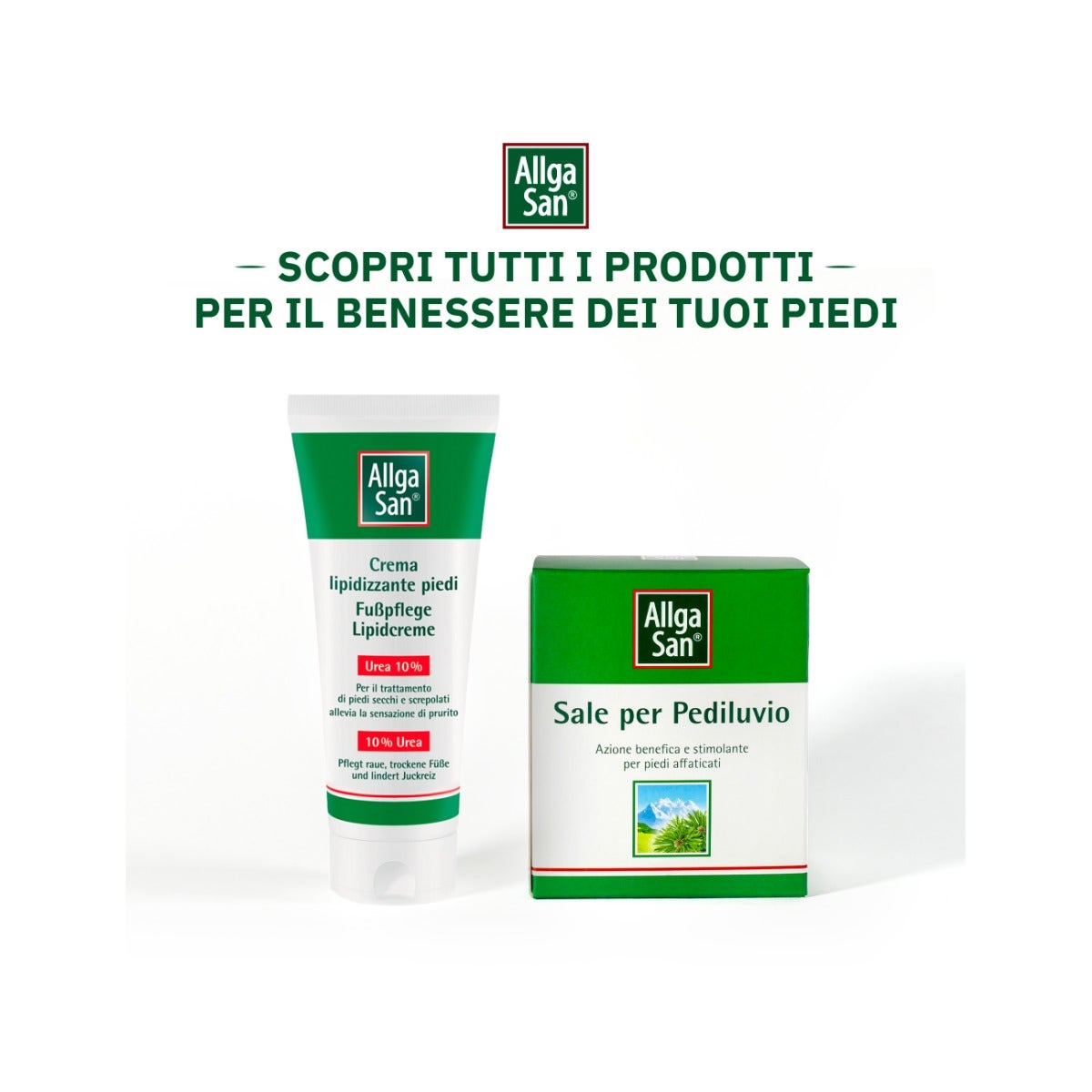 Allgasan Crema Lipidizzante Piedi 100ml-10