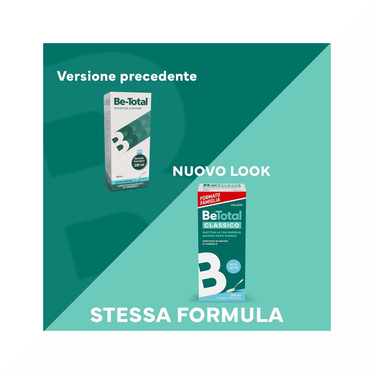 Be-Total Sciroppo Integratore Alimentare Vitamina B Stanchezza Sistema Immunitario Bambini 100 ml-2