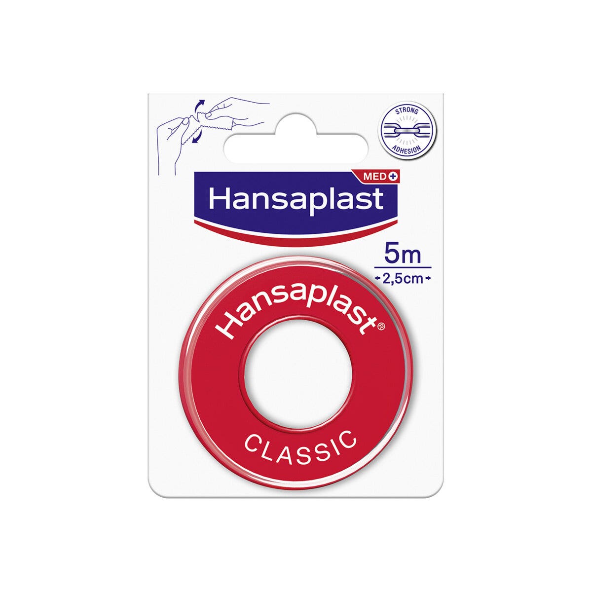 Hansaplast Classic Cerotto Rocchetto Rotolo Per Fissare Bende E Compresse 5mx2,5cm-1
