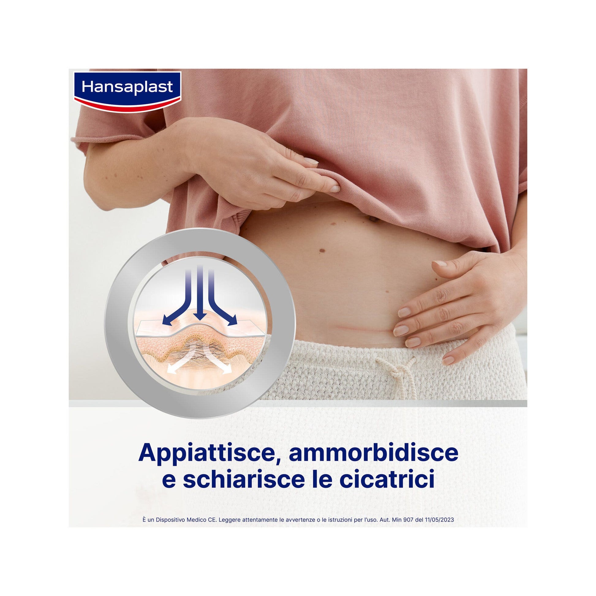 Hansaplast Cerotti Riduzione Delle Cicatrici Trasparenti E Discreti 21 Pezzi-4
