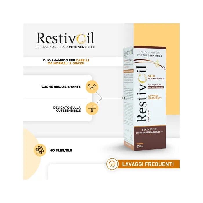 Restivoil Olioshampoo Fisiologico 250ml-2