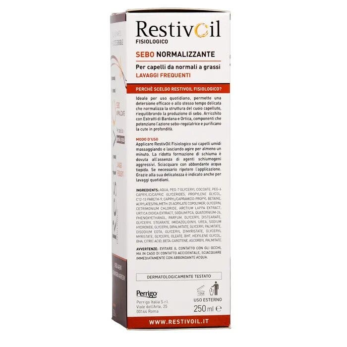 Restivoil Olioshampoo Fisiologico 250ml-4