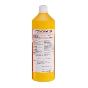 Povi Iodine Giallo Soluzione Acquosa Disinfezione Cute Uso Veterinario 1 Litro-1