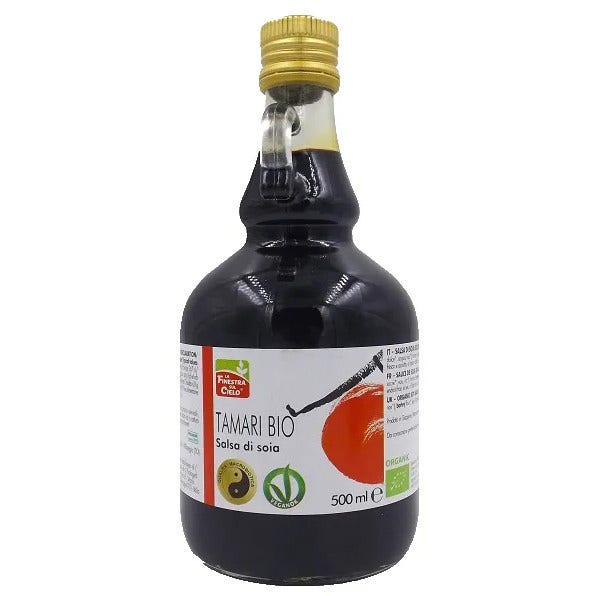 La Finestra Sul Cielo Tamari Salsa Di Soia Bio 500ml – Farmae - Para ...