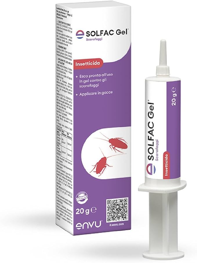 Solfac Scarafaggi Gel Tubo 20g