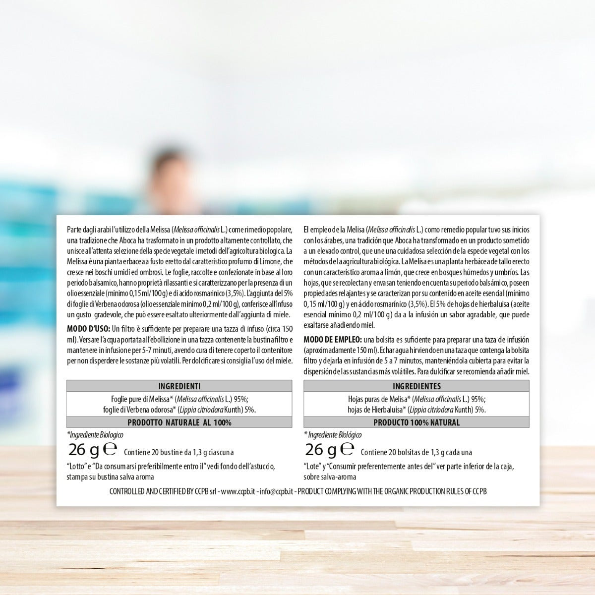Aboca Melissa Tisana 20 Bustine-5