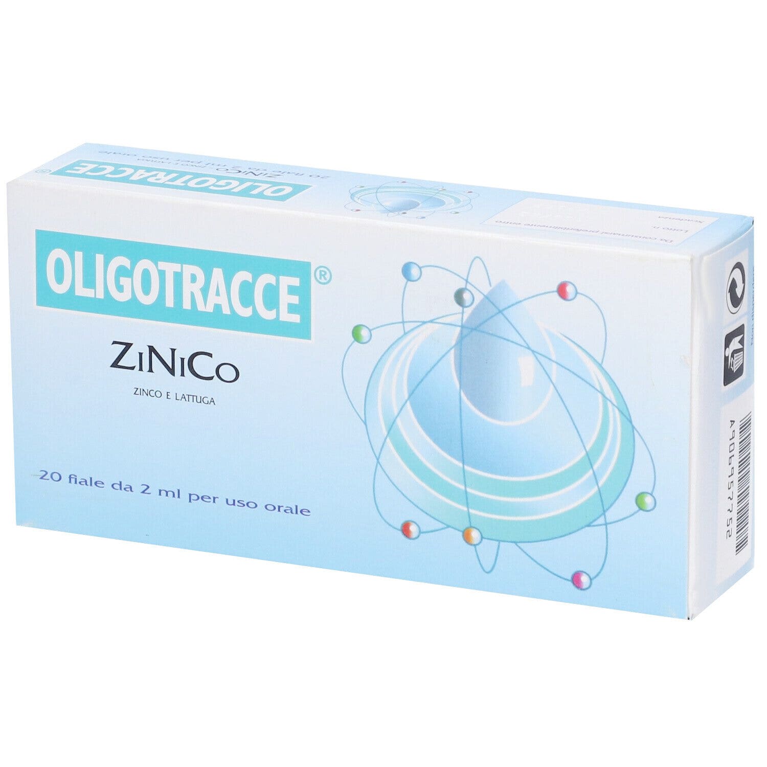 Oligotracce  Zinico Zinco E Lattuga 20 Fiale-1