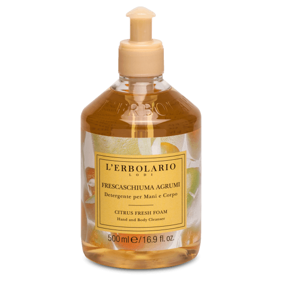 L'Erbolario Frescaschiuma Agrumi Detergente Mani/Corpo 500ml-2
