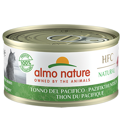 Almo Nature HFC Natural Cibo Umido Tonno Del Pacifico Per Gatti Adulti Lattina 70g-2