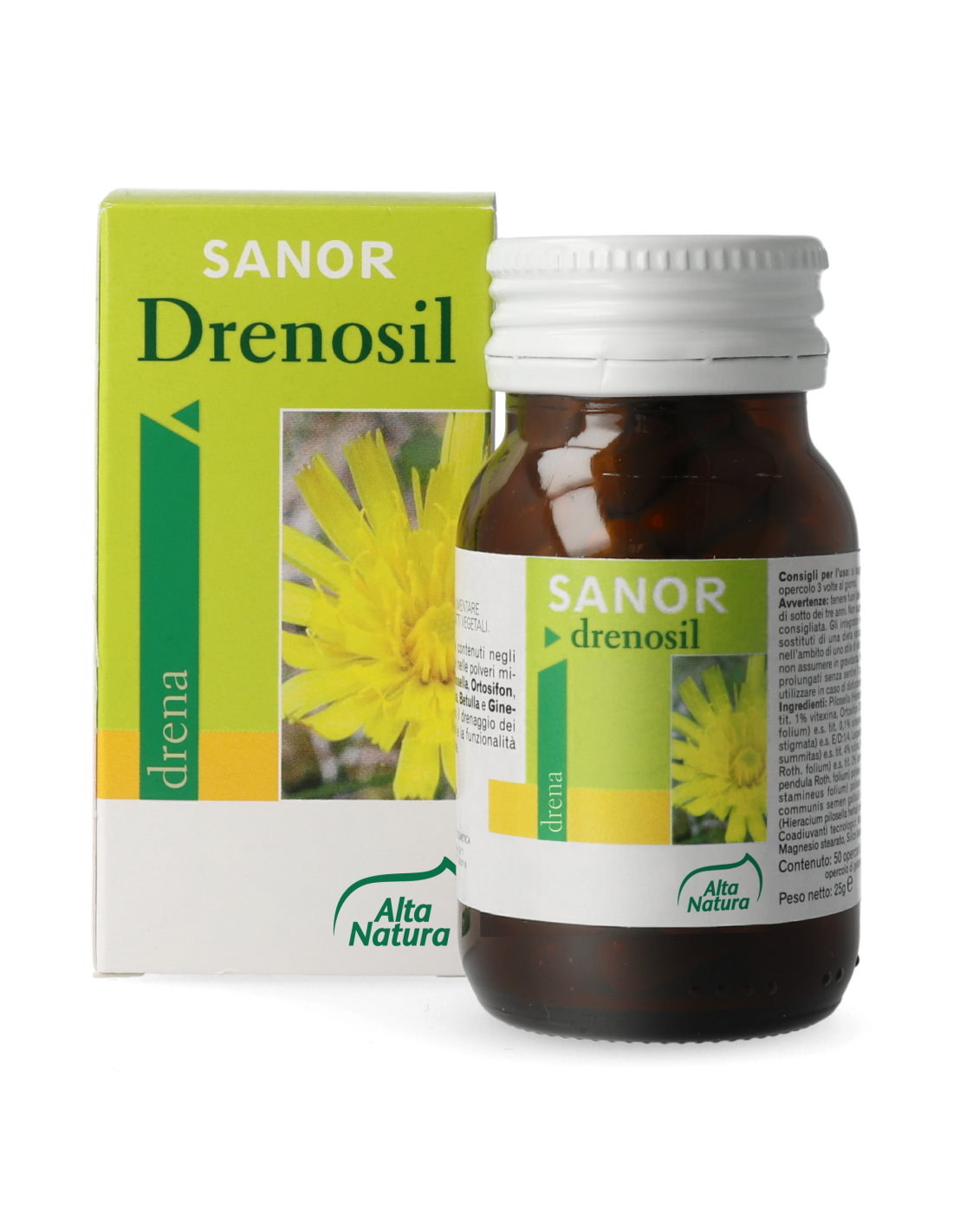 SANOR DRENOSIL 50OPR 500MG