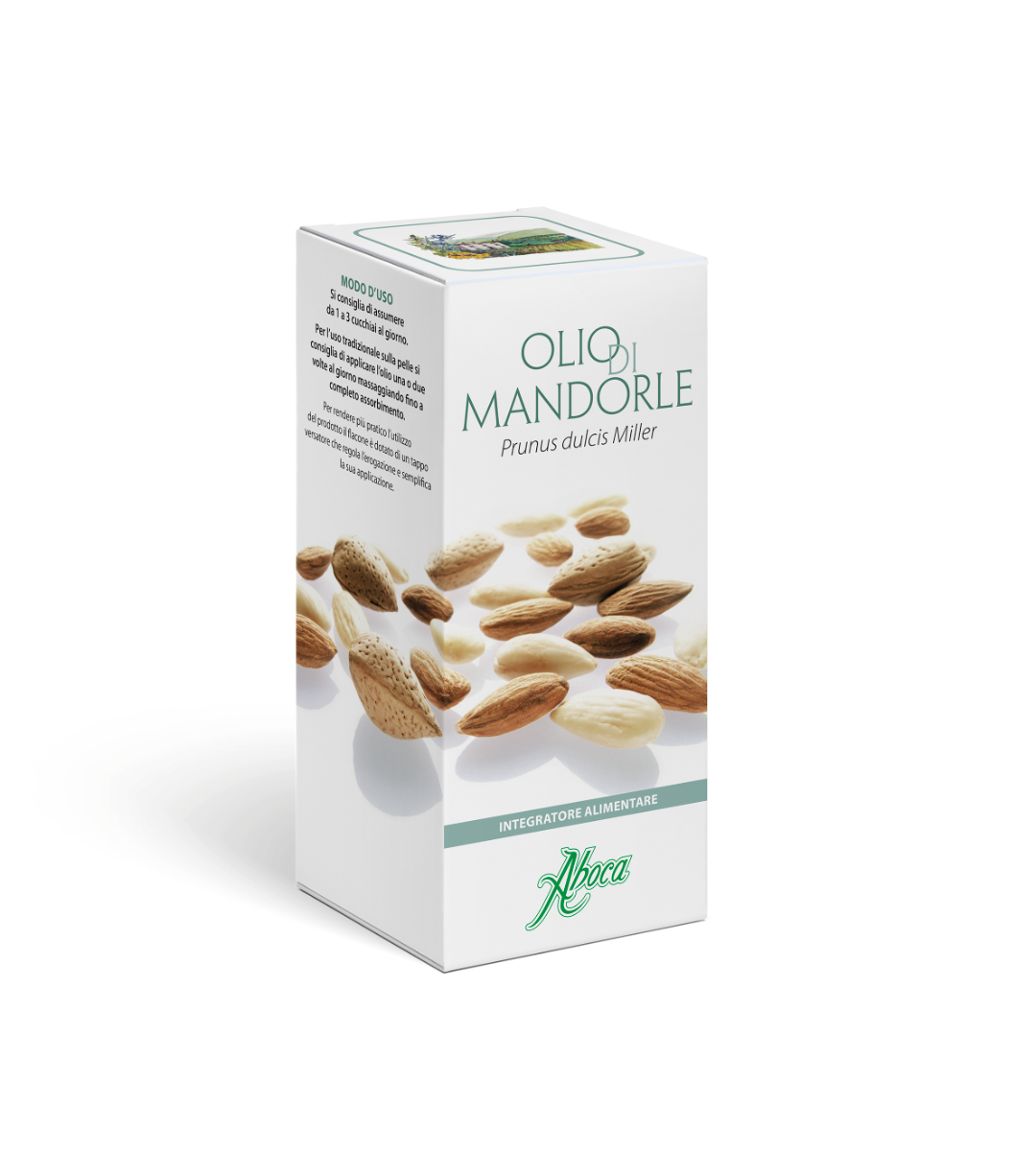 Aboca Olio Mandorle Dolci Alimentare 100ml-3