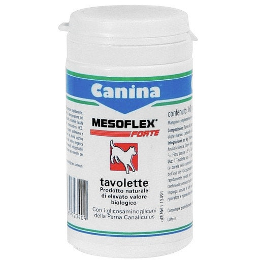 Canina Mesoflex Forte Mangime Complementare Cane 60 Tavolette   - 1