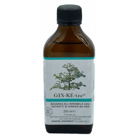 Vegetal Progress Gin-Ke-Tze Idromele Estratti Ginkgo-Biloba 200ml-2