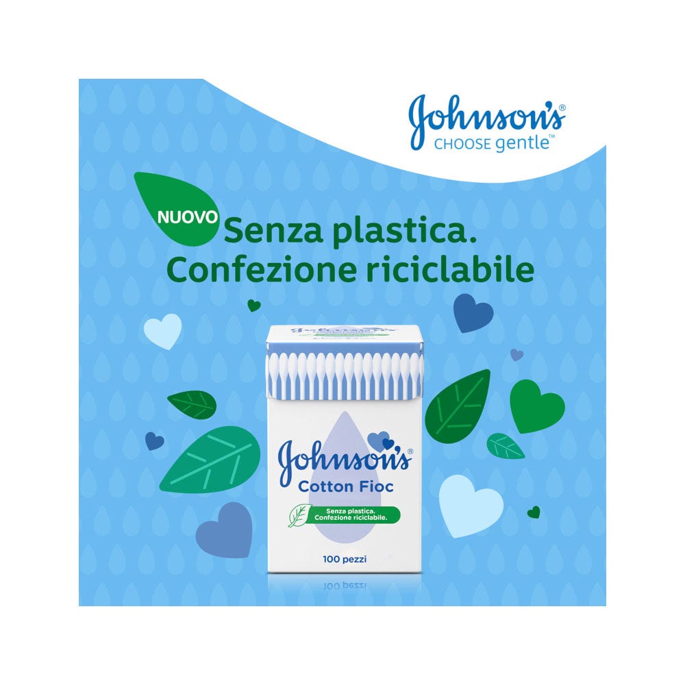 Johnson's Baby Cotton Fioc 100 Pezzi-11