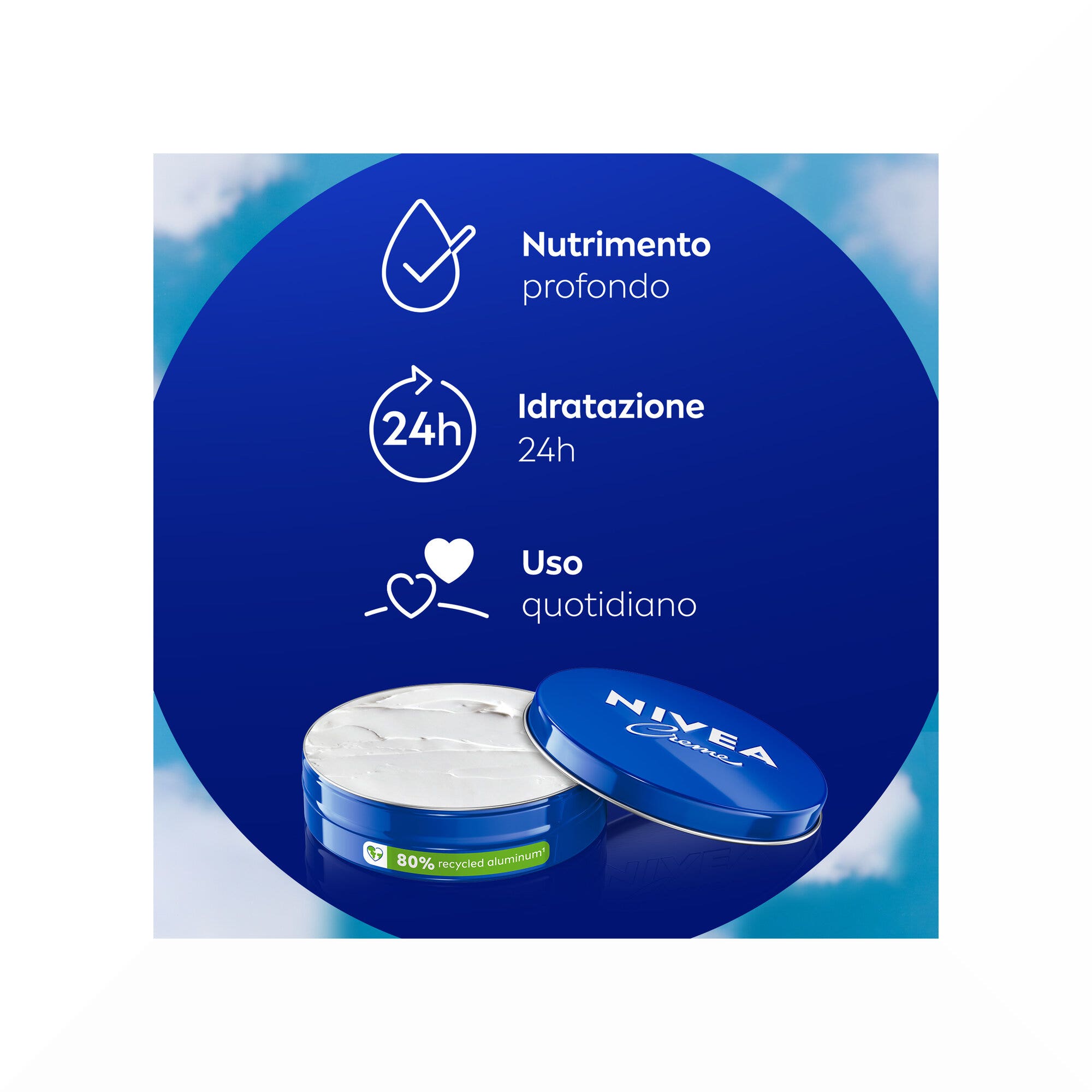 Nivea Creme 250ml Crema Idratante Corpo Viso E Mani Multiuso Con Eucerit Glicerina E Pantenolo-4